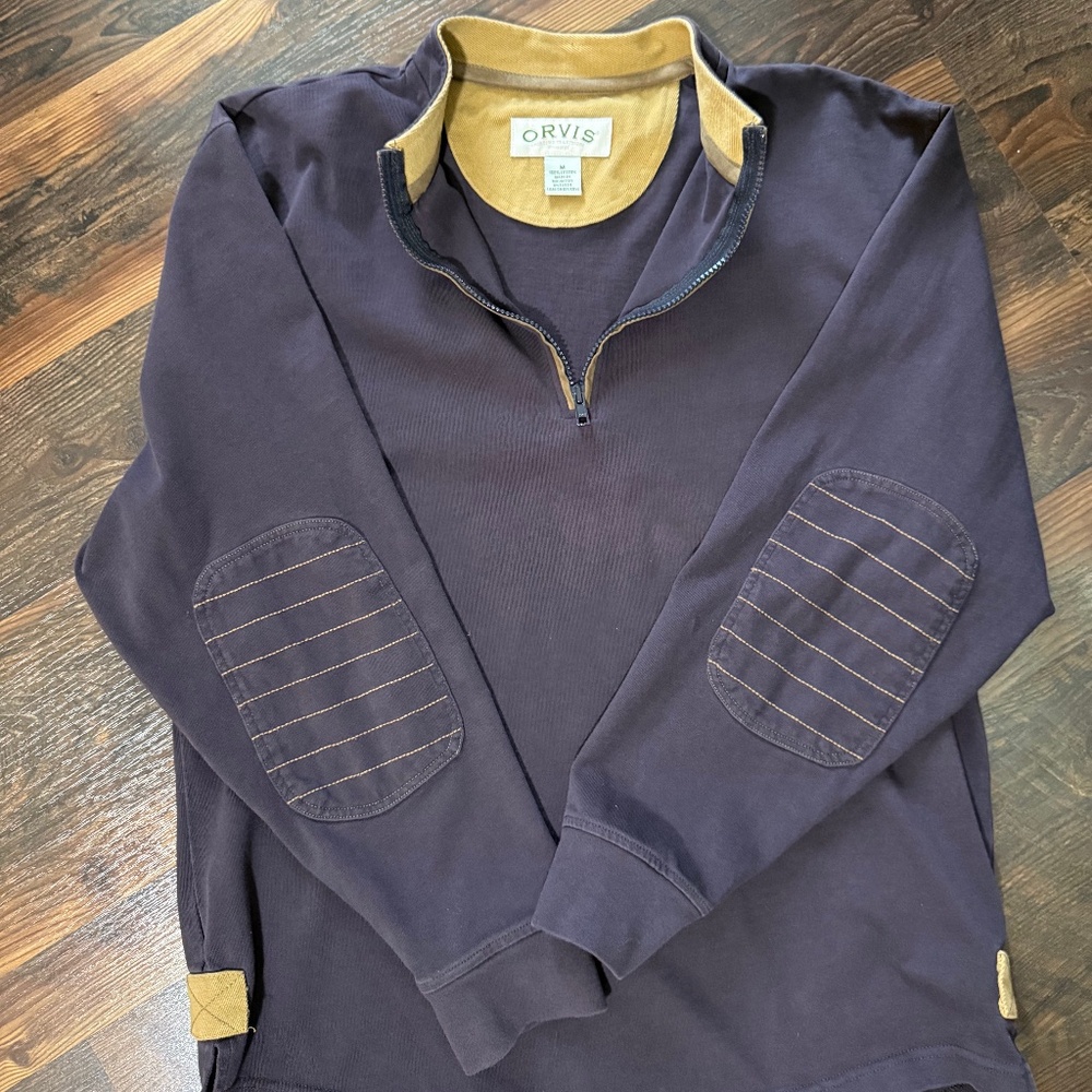 Orvis 1/4 zip Pullover - Mens - Medium